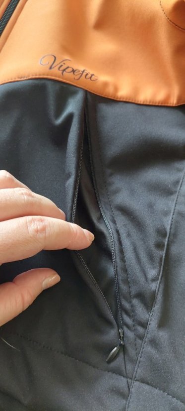 Bunda Juli 110-128 - Barva: černá/béžová, Velikost: 122/128