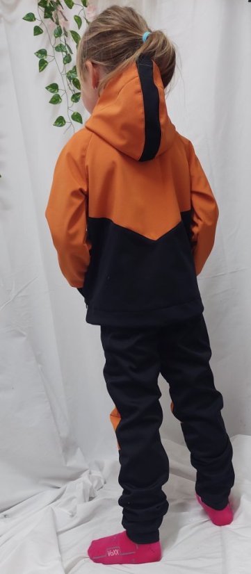 Bunda Juli 110-128 - Barva: černá/béžová, Velikost: 122/128